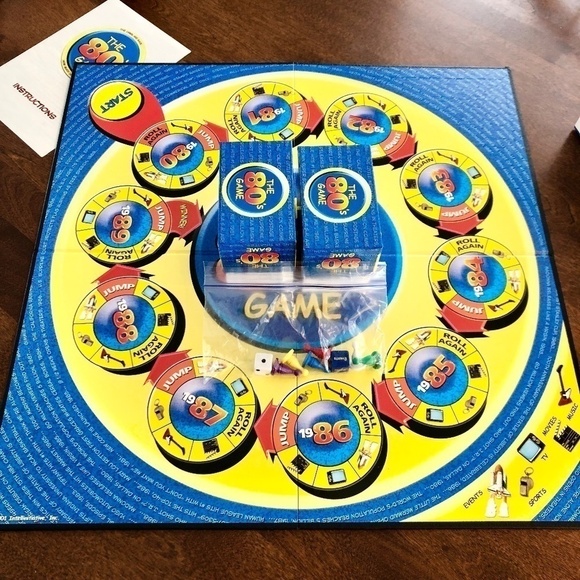 The 80s Game,‎ 80s Trivia Board Game, Vintage, 2001, Nice Condition - Picture 5 of 13